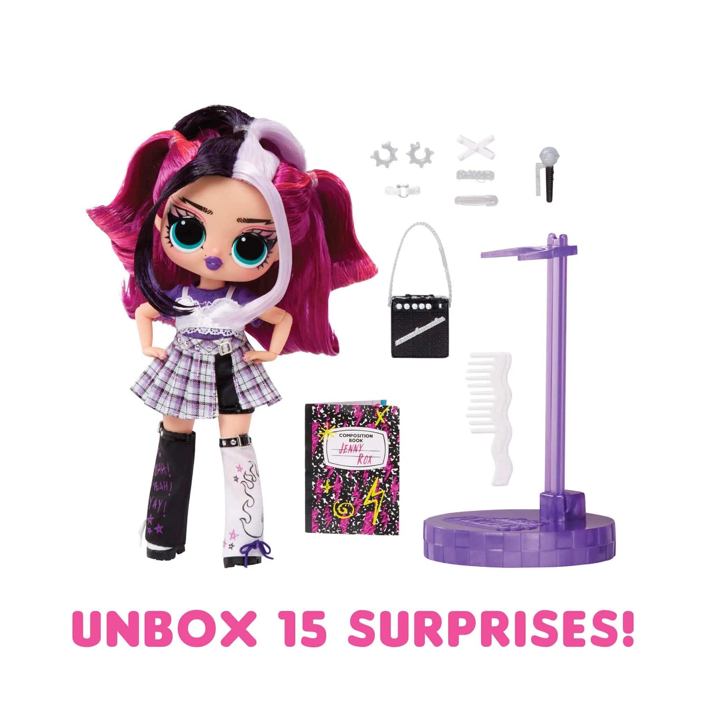 L.O.L LOL Surprise Tweens Series 4 Fashion Doll Jenny Rox with 15 Surprises
