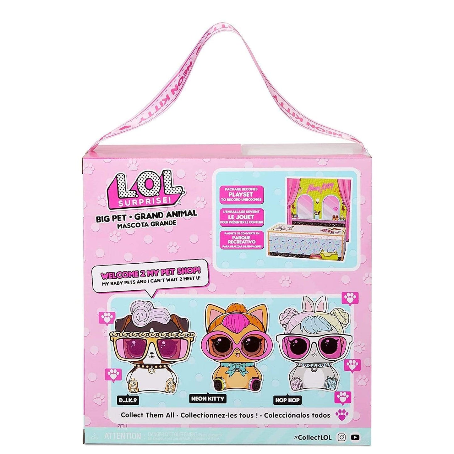 L.O.L Toys L.O.L. Surprise Big Pets - Neon Kitty
