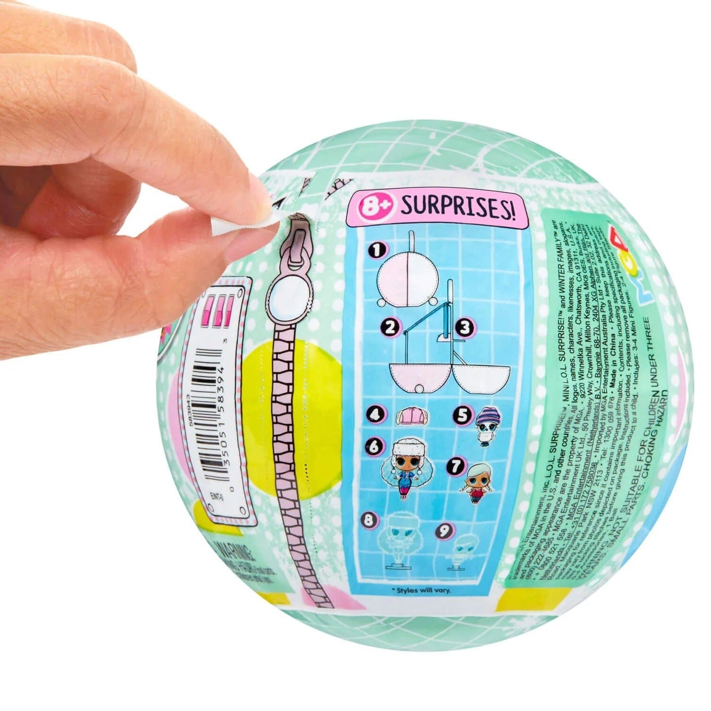 L.O.L toys L.O.L. Surprise! Winter Family Playset Collection With 8+ Surprises