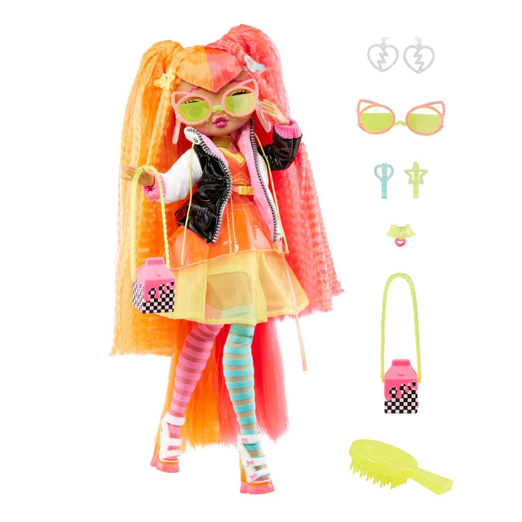 L.O.L Toys LOL Surprise OMG Fierce Neonlicious Fashion Doll With Surprises