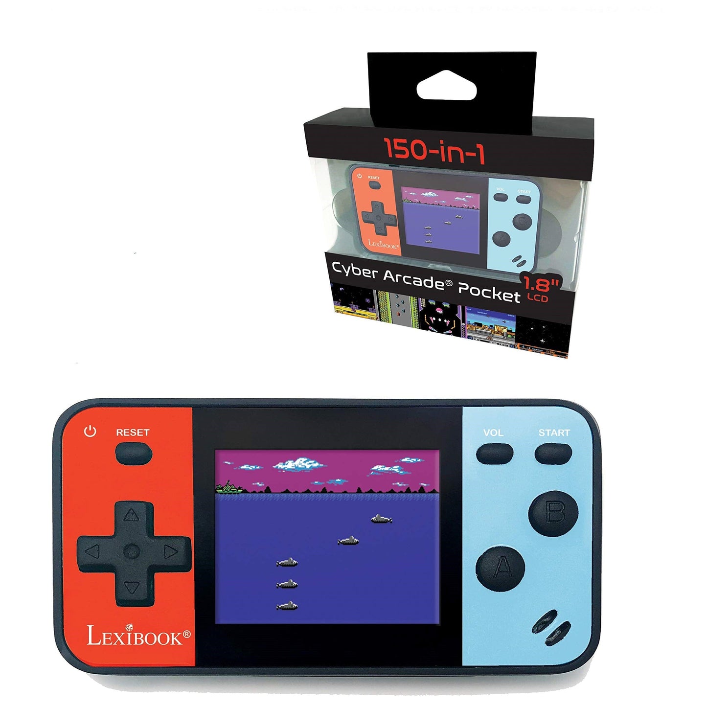 lexibook Toys Handheld console Cyber Arcade® Pocket - screen 1.8'' 150 games