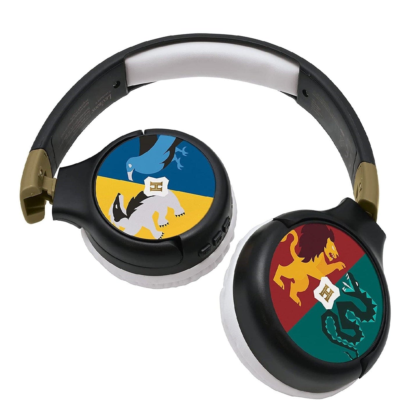 lexibook Toys Harry Potter 2 in 1 Bluetooth® and Wired comfort foldable Headphones with kids safe volume