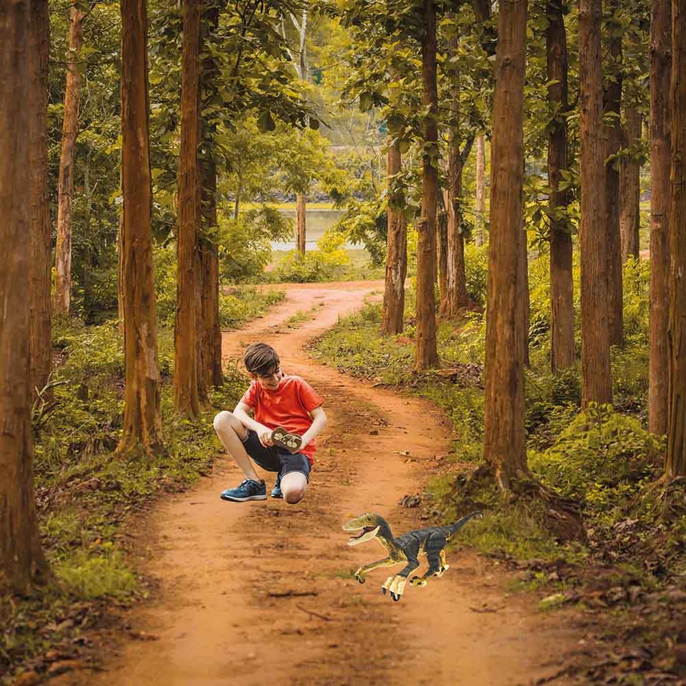 lexibook Toys Lexibook - RC Velociraptor Dinosaur Simulation