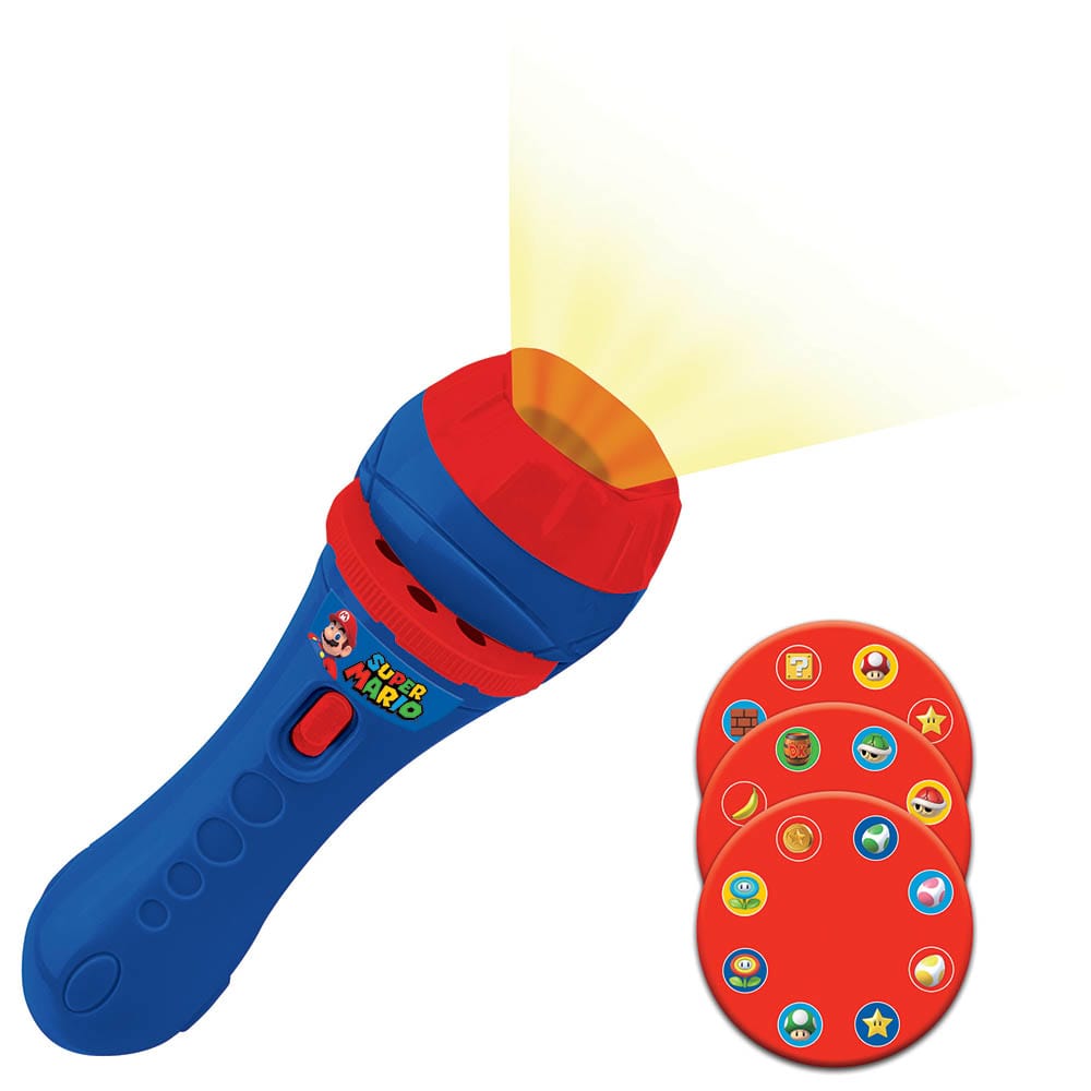 lexibook Toys Super Mario Stories Projector and Torch Light