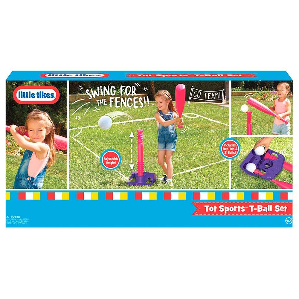 Little Live Pets Outdoor Little Tikes TotSports T-Ball Set (Pink)