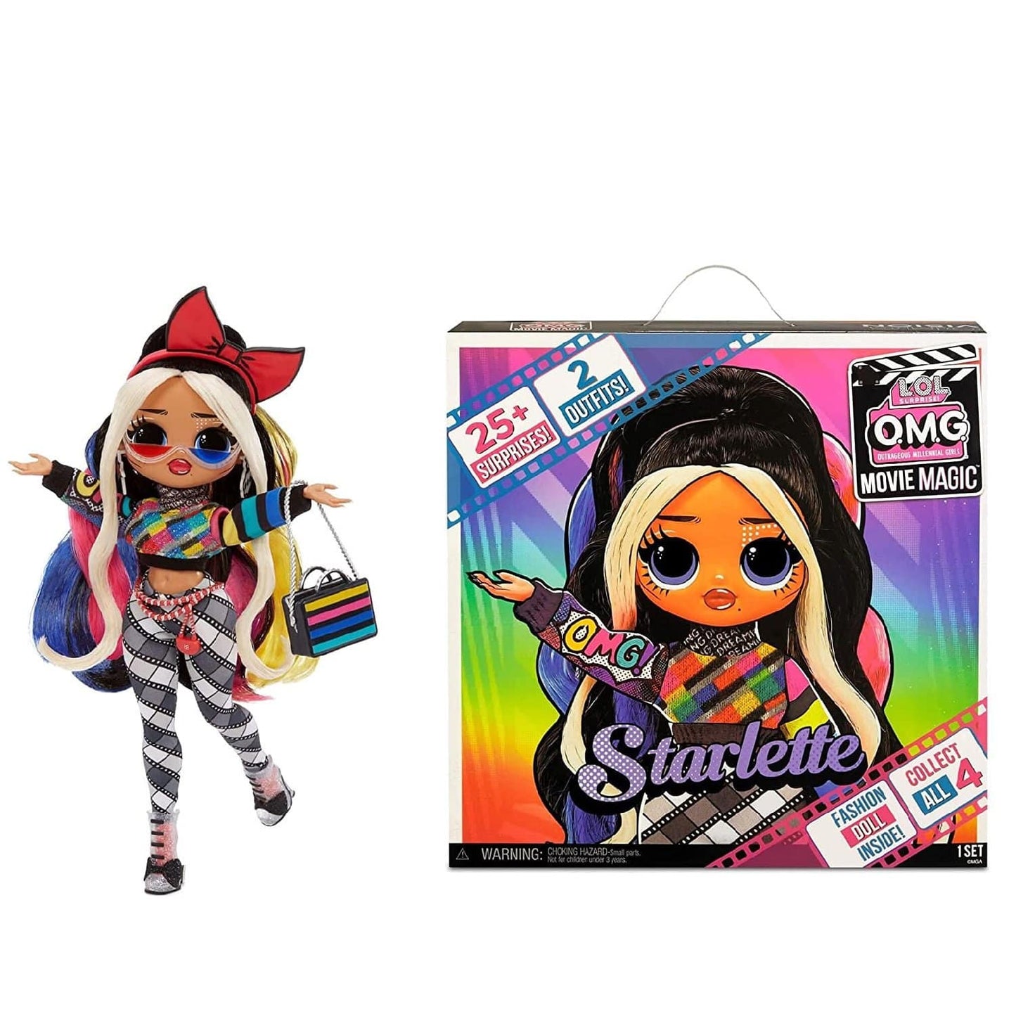 LOL Toys L.O.L. Surprise OMG Movie Magic Starlette Fashion Doll