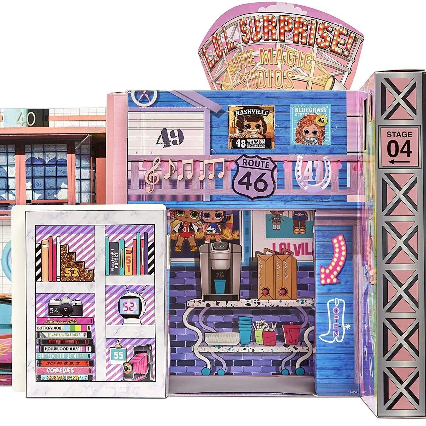 LOL Toys L.O.L. Surprise OMG Movie Magic Studios With 70+