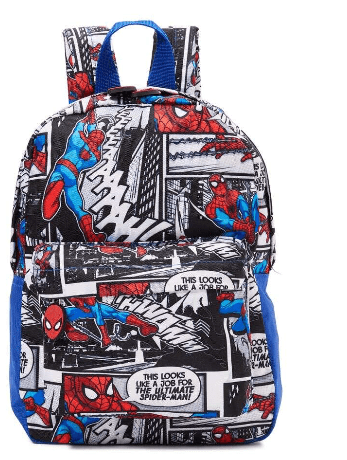 MARVEL Back to School Comic Print Backpack