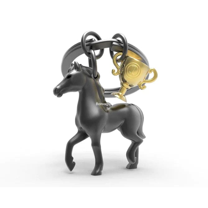 Metalmorphose Metalmorphose - Keychain Horse & trophee Key Ring