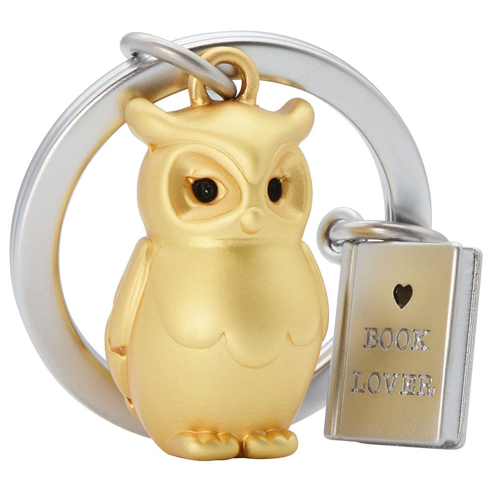 Metalmorphose Metalmorphose - Owl & Book Keyholder