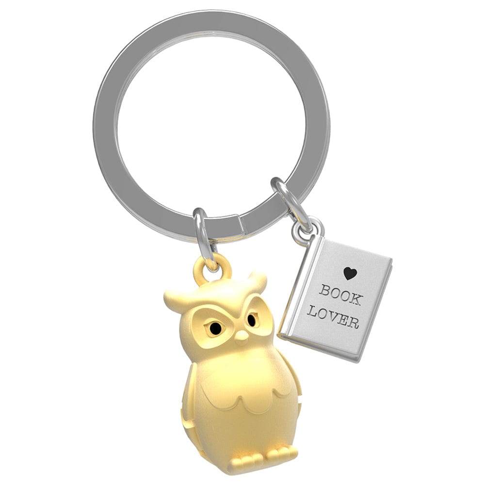 Metalmorphose Metalmorphose - Owl & Book Keyholder