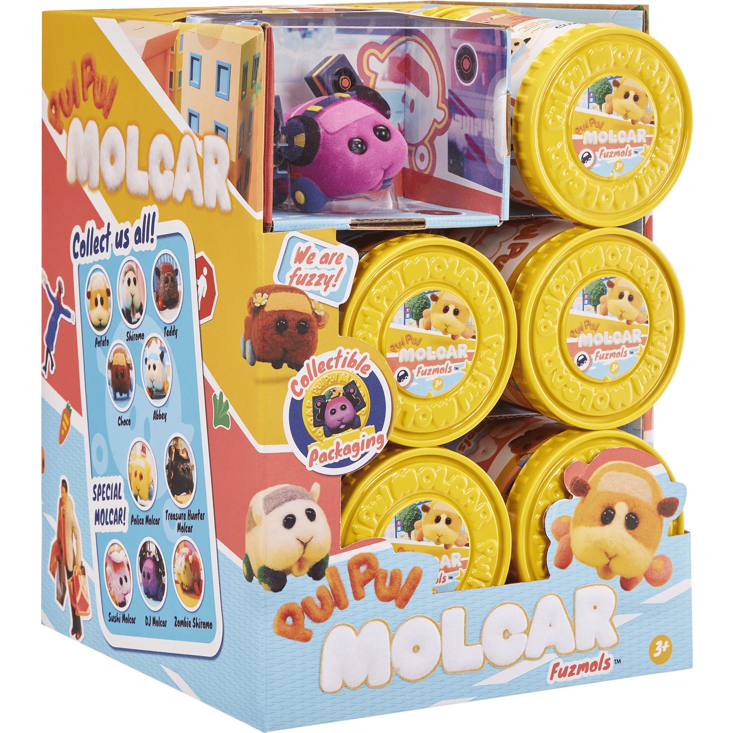 Molcars Toys Molcars 2.5" Figures Asst in PDQ