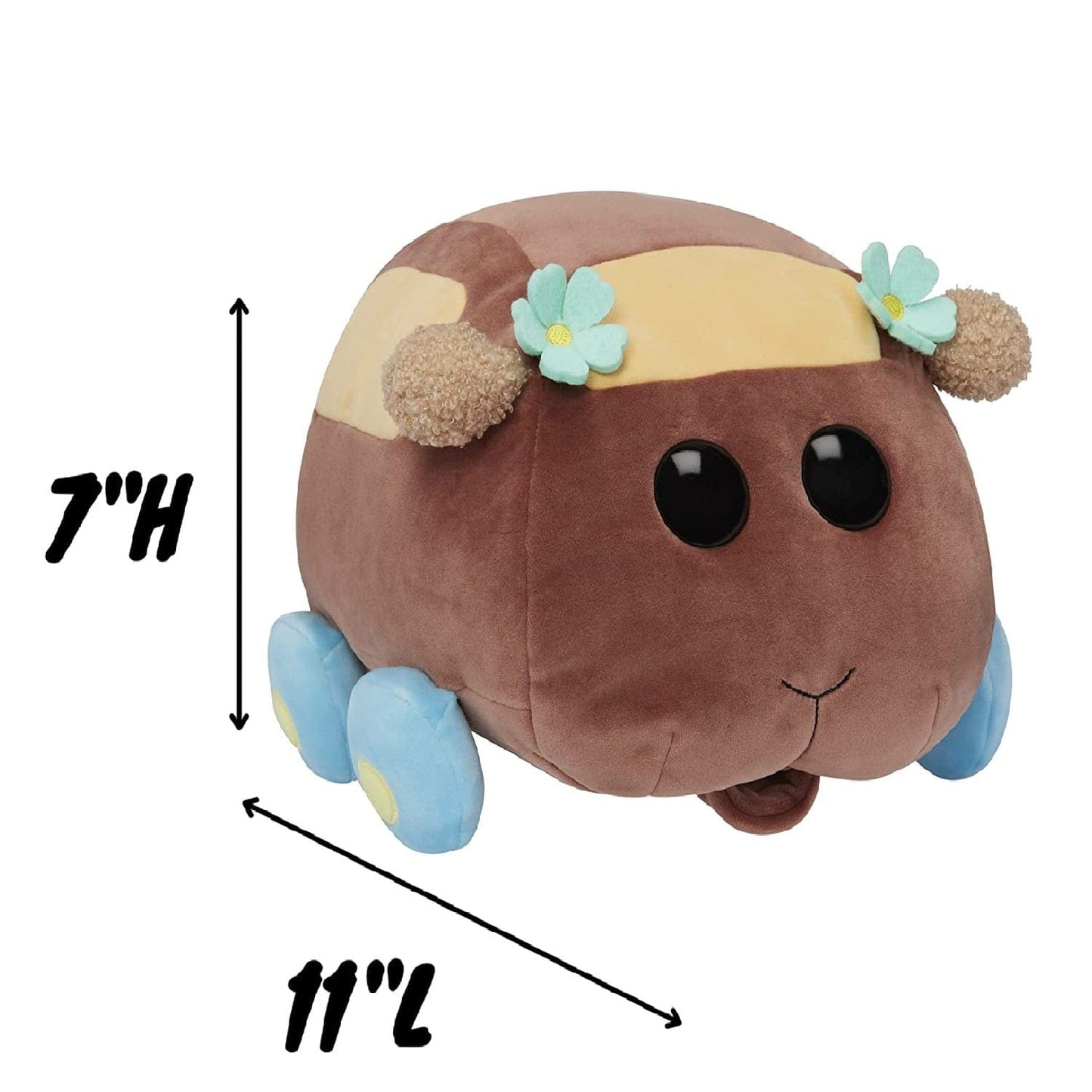 Molcars Toys Pui Pui Molcar Medium 11" Plush- Choco