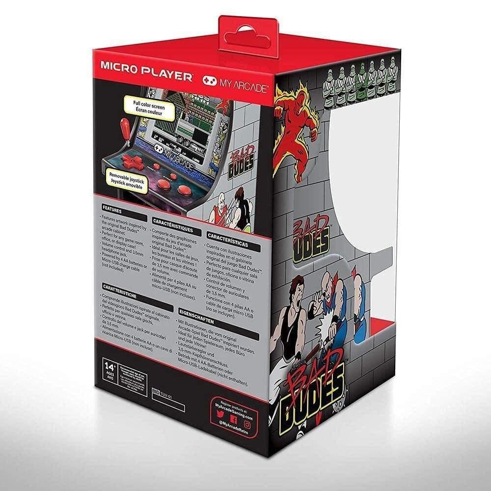 My Arcade Electronics My Arcade Bad Dudes 6.7'' Micro Player