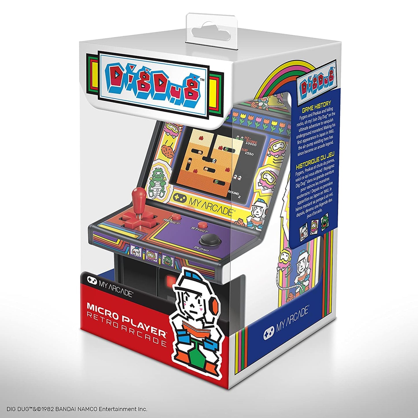 My Arcade Electronics My Arcade Dig Dug Micro Player