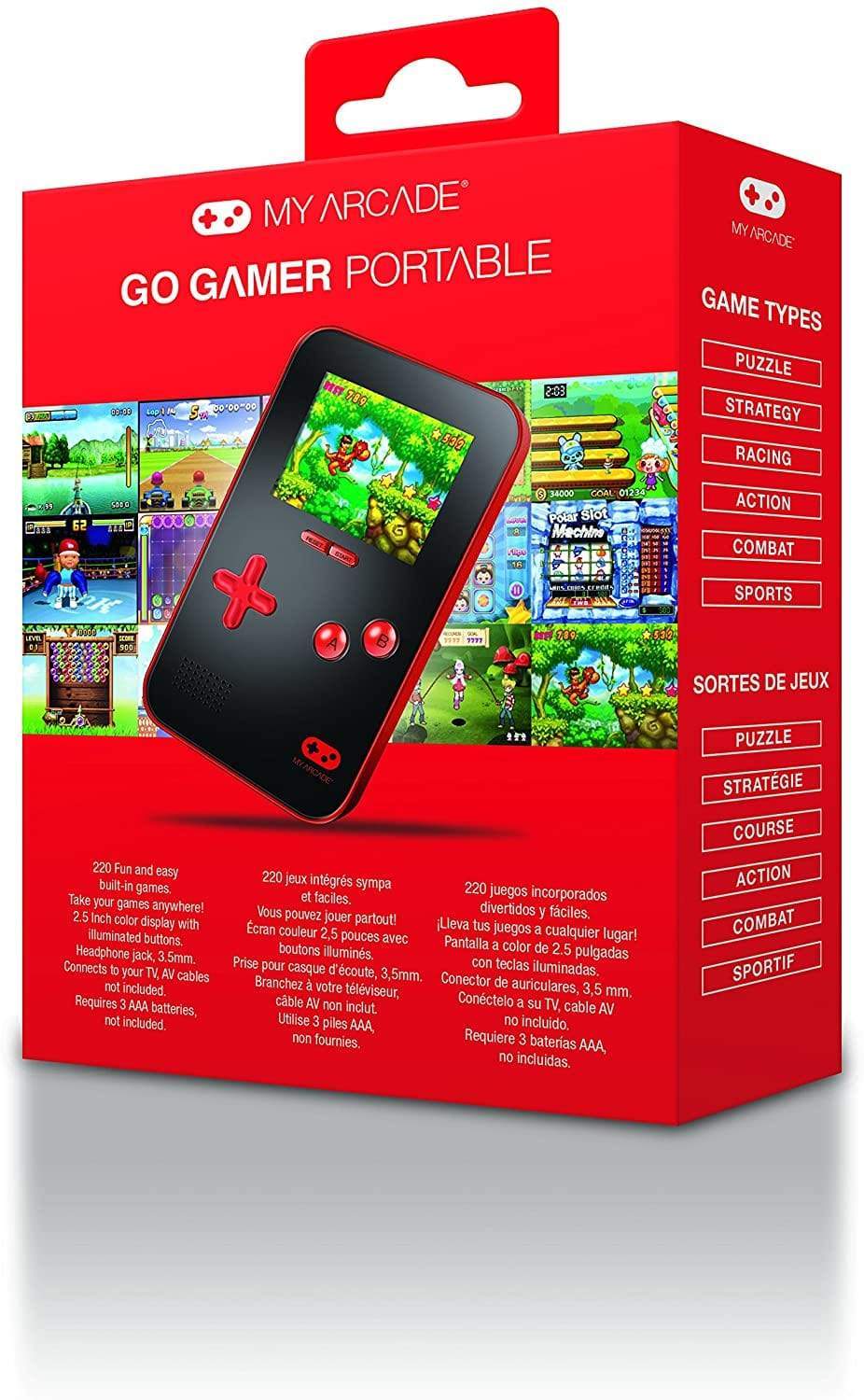 My Arcade Electronics My Arcade GoGamer Portable Gaming System