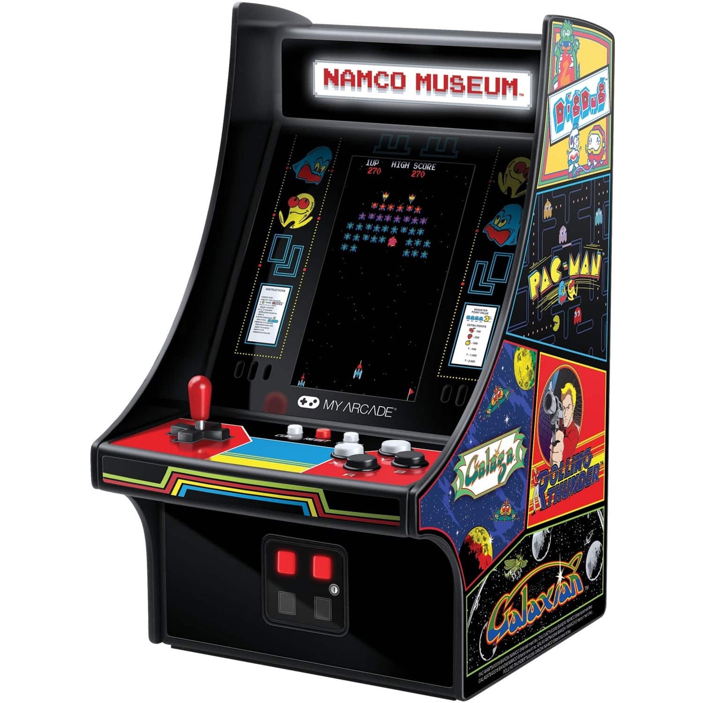 My Arcade Gaming 10" BANDAI NAMCO MUSEUM HITS MINI PLAYER