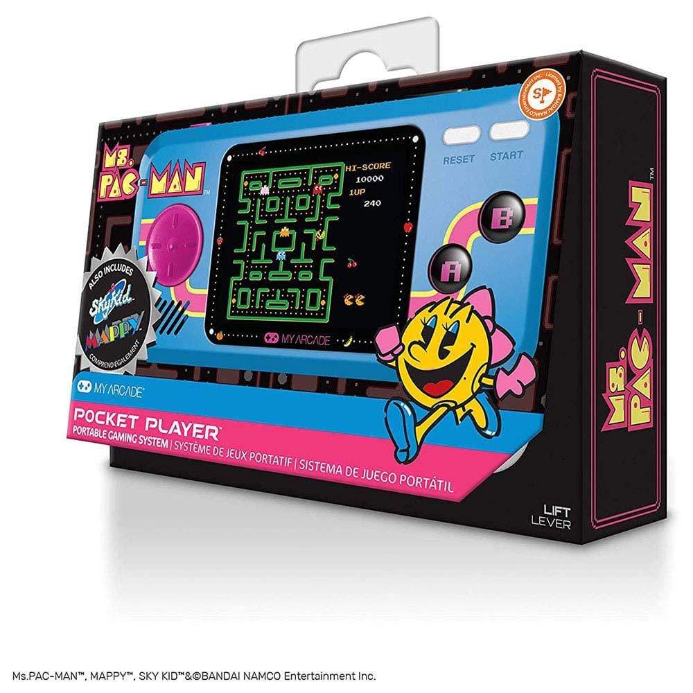 My Arcade Gaming Ms. Pac-Man Pocket Player - Blue