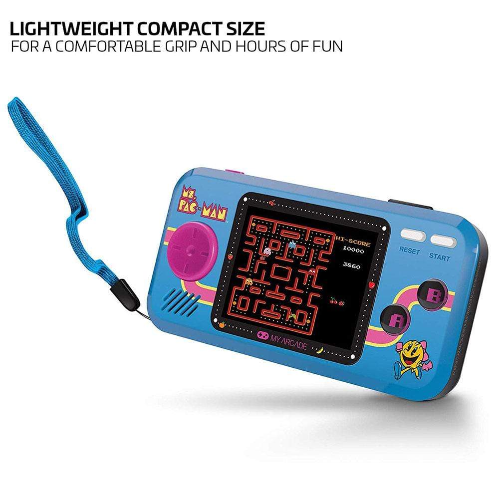 My Arcade Gaming Ms. Pac-Man Pocket Player - Blue