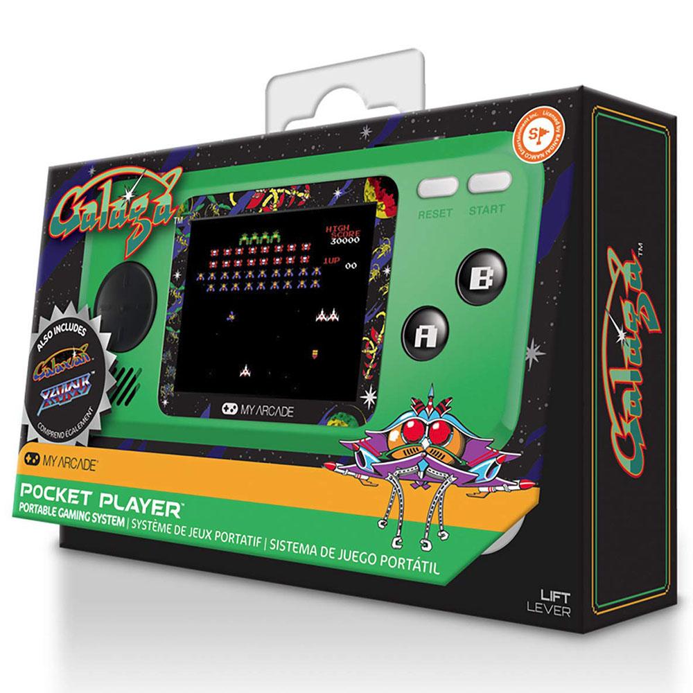 My Arcade Gaming My Arcade Galaga Pocket Player Green
