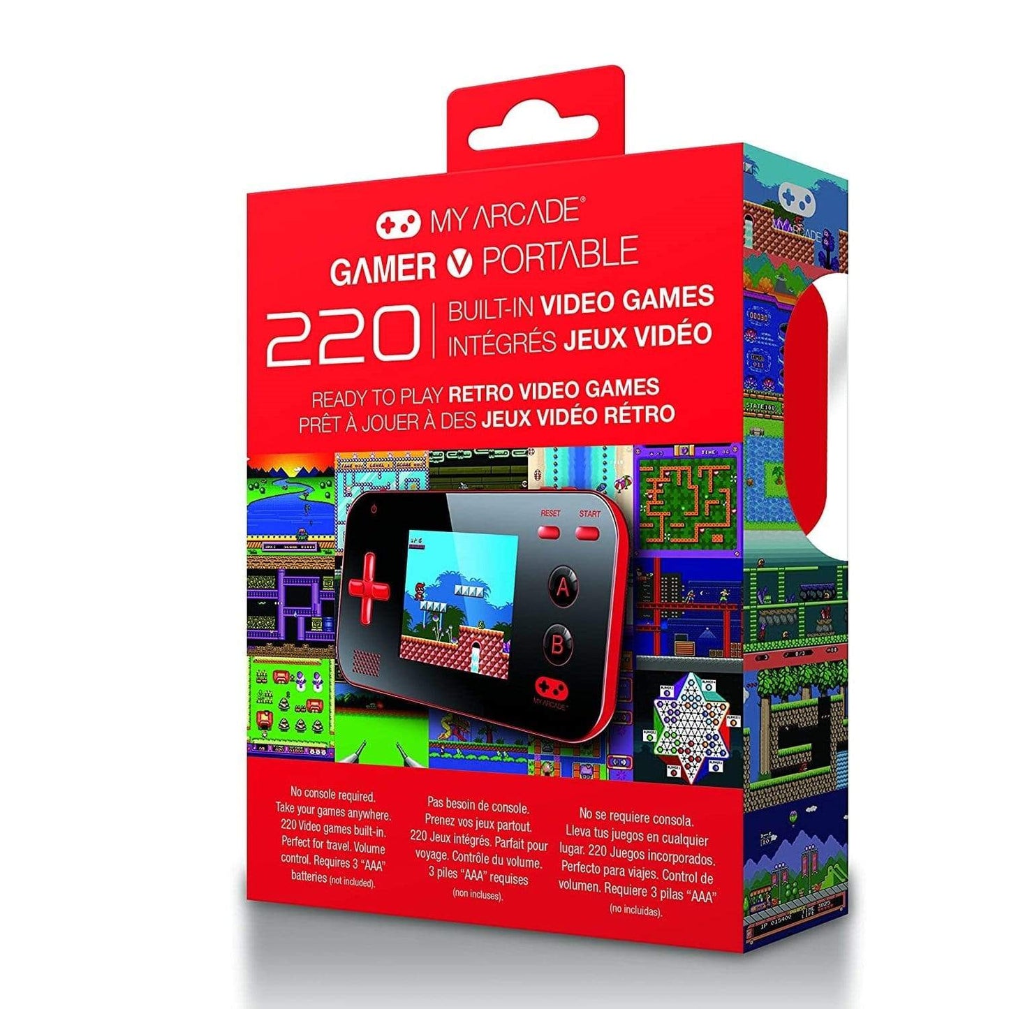 My Arcade Gaming My Arcade Gamer Max With 220 Games Black