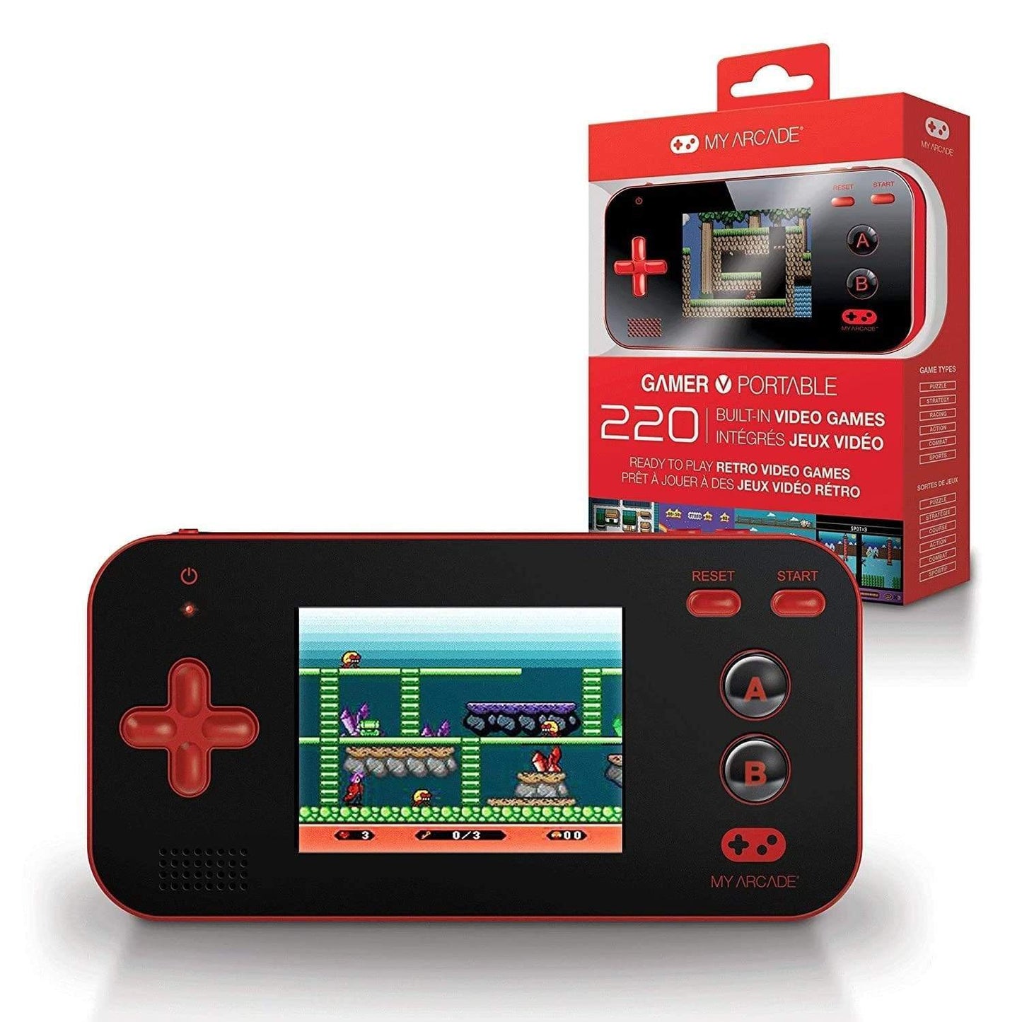 My Arcade Gaming My Arcade Gamer Max With 220 Games Black