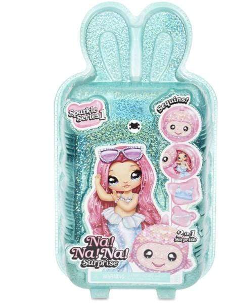 Na Na Toys Na Na MGA Entertainment Na! Na! Na! Modern Doll 2-in-1 Sparkly Glitter Purse - Glitter Purse - Becky Buccaneer, Surprise 19.05 cm Pirate Doll