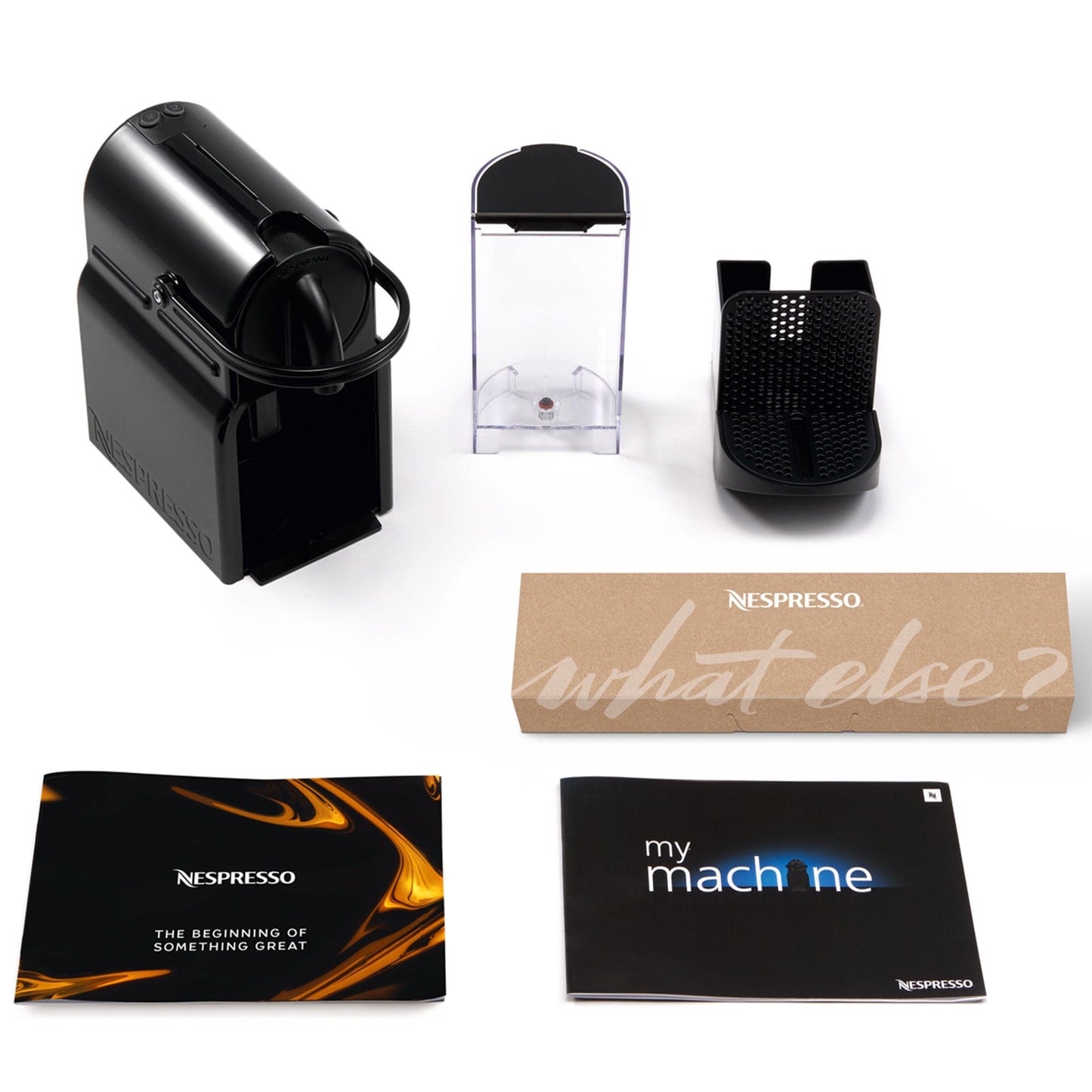 Nespresso Appliances Nespresso Inissia Coffee Machine Black