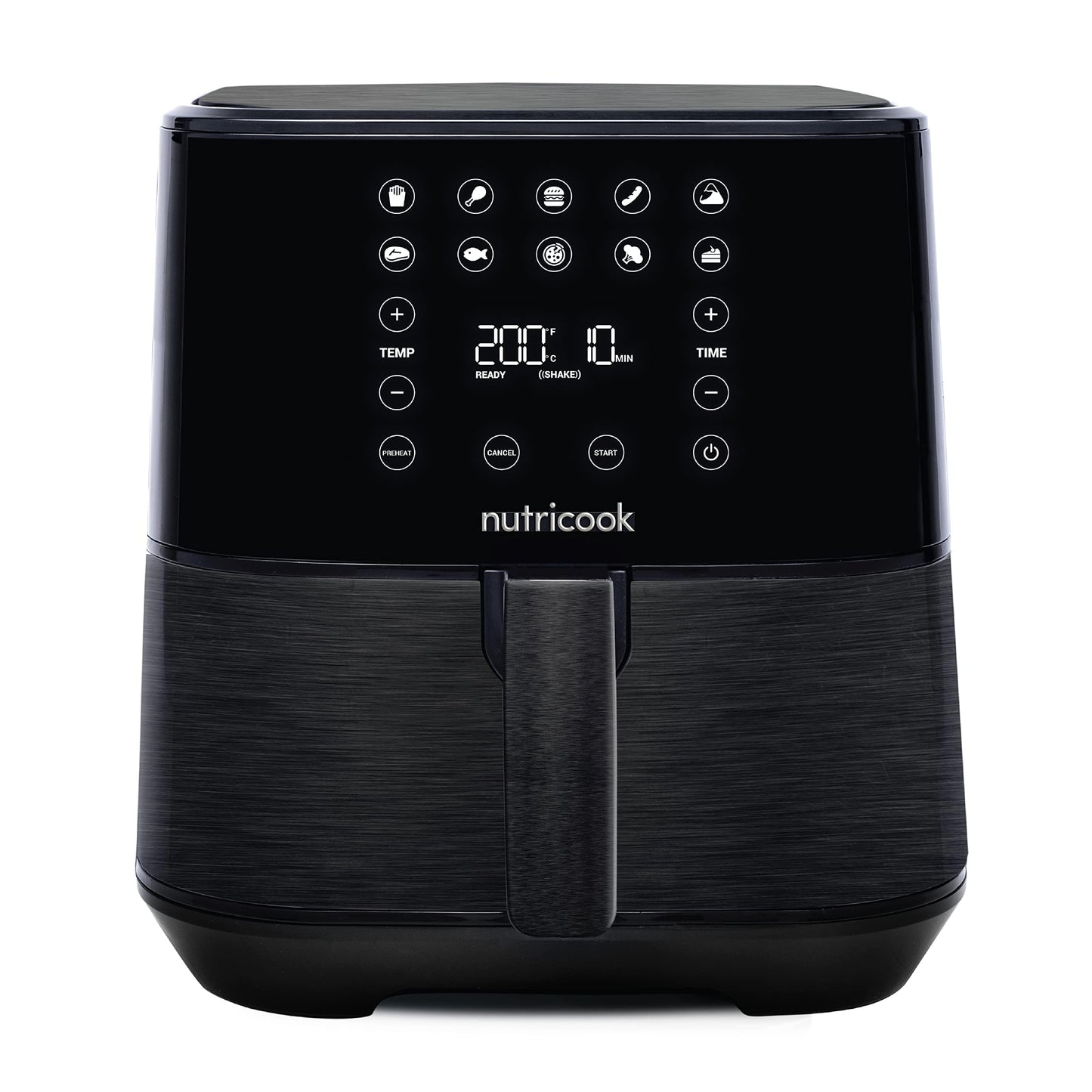 Nutricook Appliances Nutricook Air Fryer 2 5.5 Liters 1700 Watts AF205 - Black