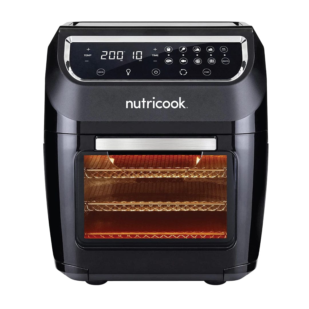 Nutricook Home & Kitchen Nutricook Air Fryer Oven 12.0 Liters 1800 Watts - Black
