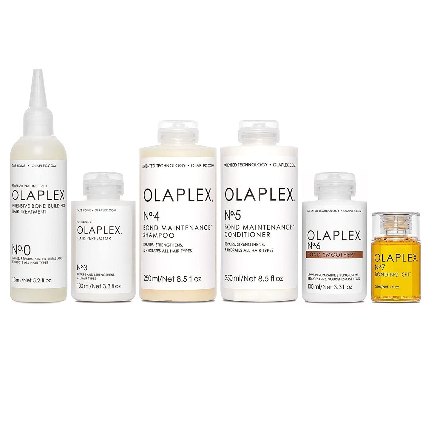 Olaplex Beauty Olaplex Set No. 0-155ml, No. 3-100ml, No. 4-250ml, No. 5-250ml, No. 6- 100ml, No. 7-30ml