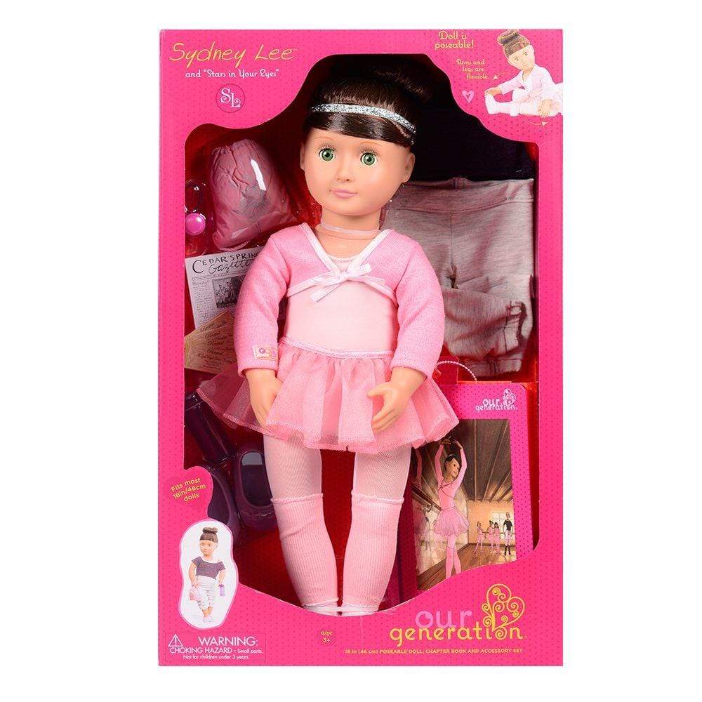 Our Generation Toys Our Generation Deluxe Sydney Lee Doll & Book