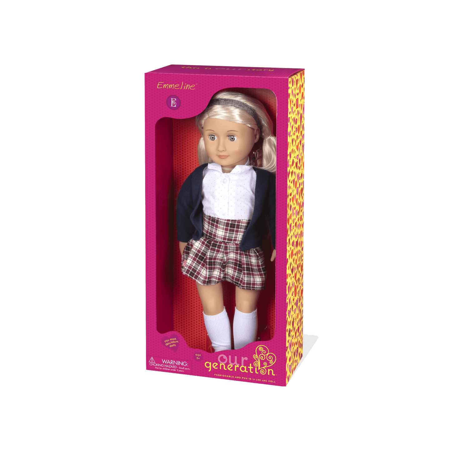 Our Generation Toys Our Generation Doll With School Outfit, Emmeline
