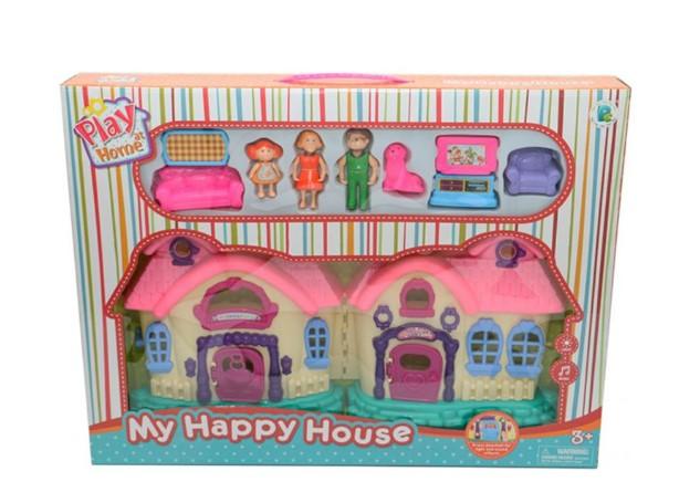 P.joy Toys P.Joy play home villa light & music