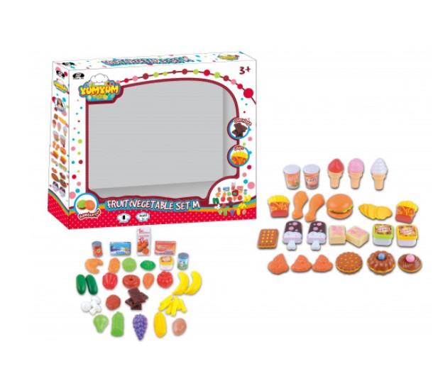 P.joy Toys P.Joy yummy fruit & vegetable set