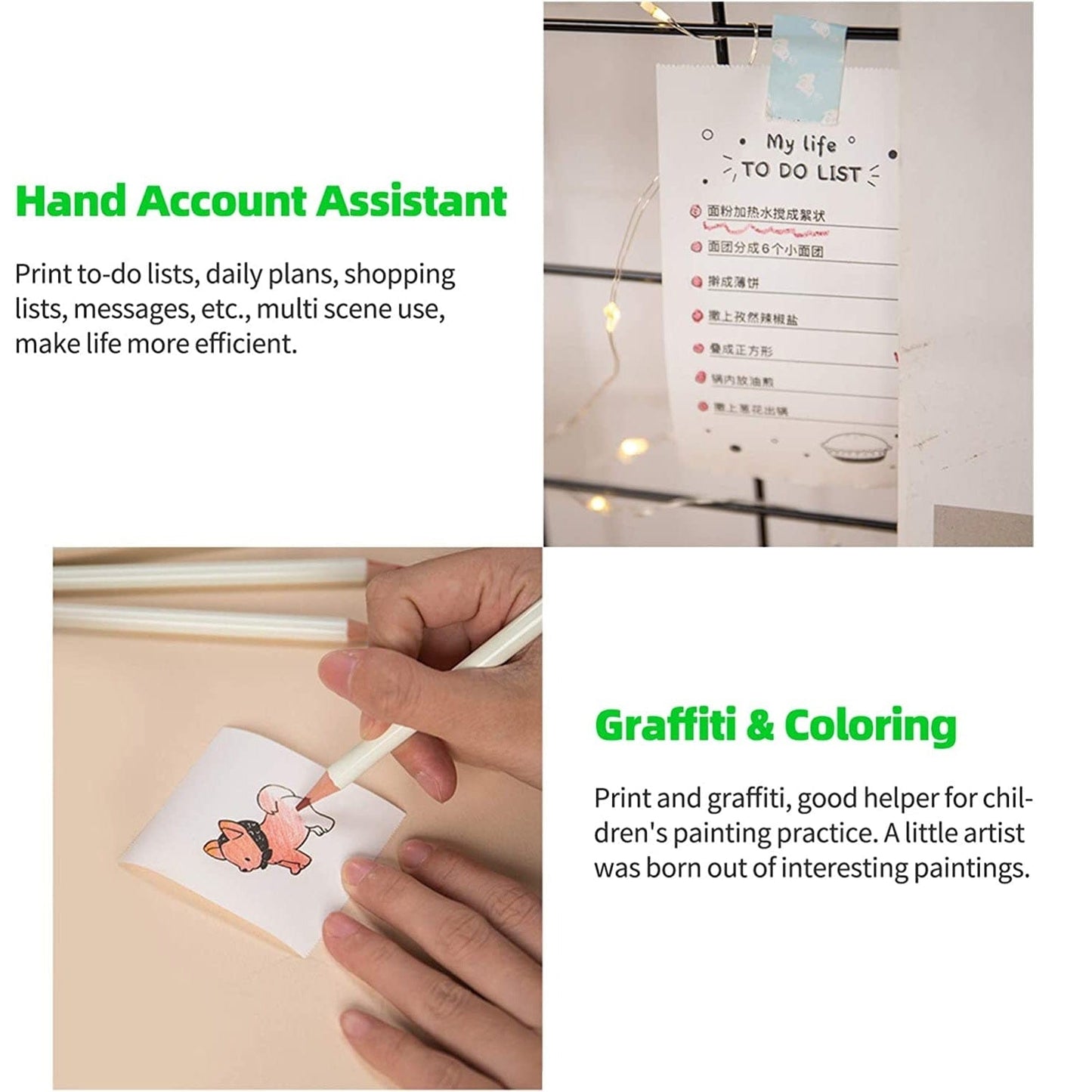 Paperang Electronics Paperang P2 Pocket Printer - Green