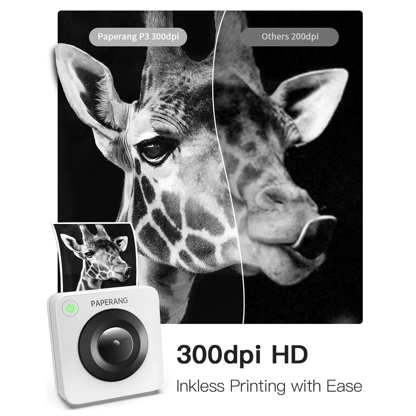 Paperang Electronics Paperang P3 Pocket Printer - White