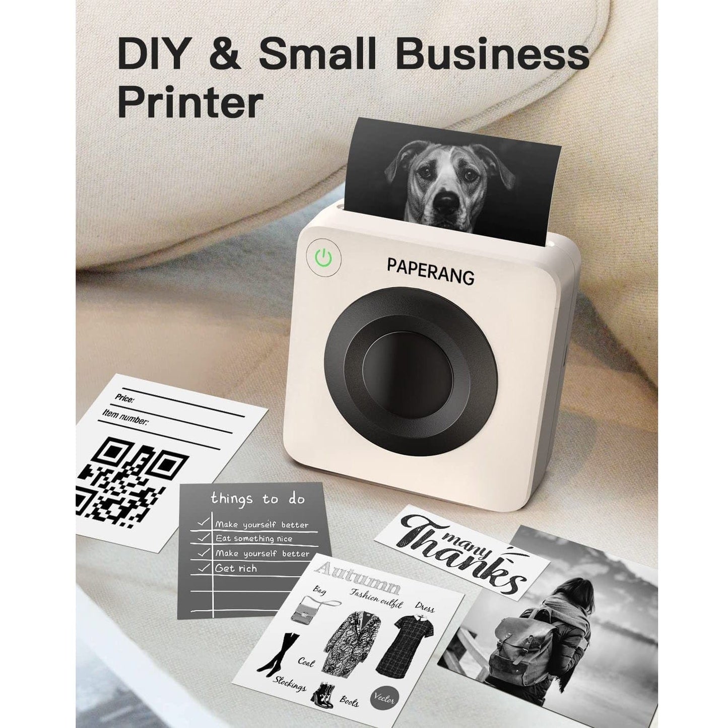 Paperang Electronics Paperang P3 Pocket Printer - White