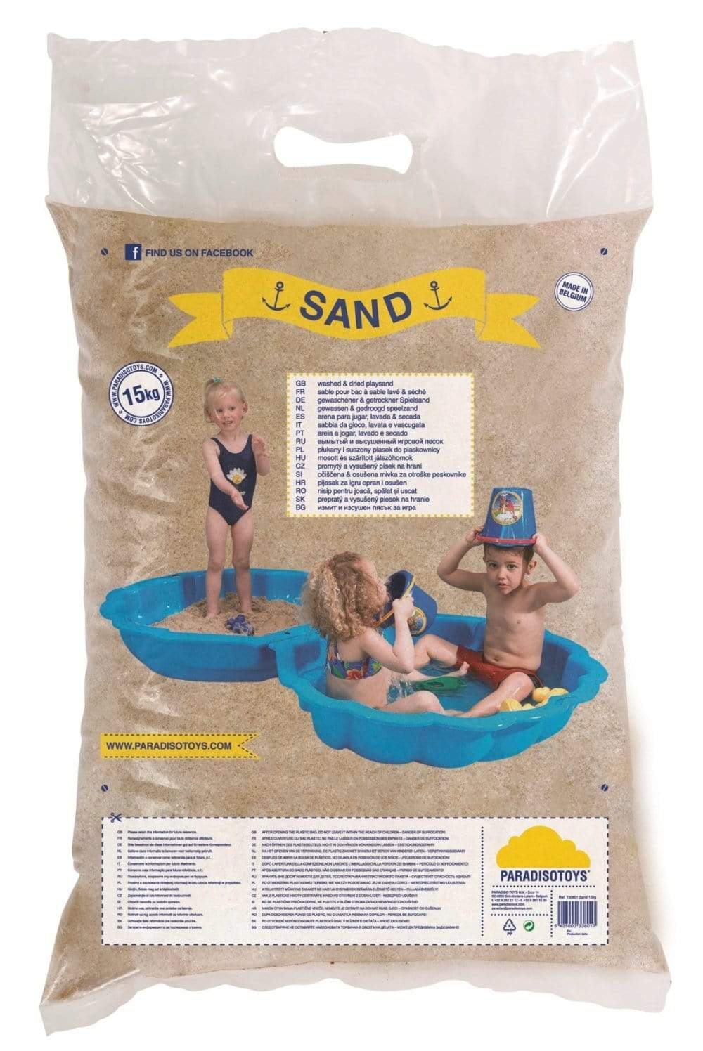 Paradiso Toys Paradiso Toys 15Kg Sterile Playsand