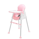 Pikkaboo Babies Pikkaboo European Standard All-in-One High Chair for Babies - Pink