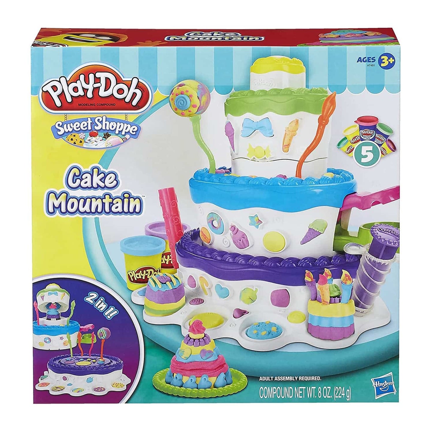 PlayDoh Toys Play-Doh Cake Mountain