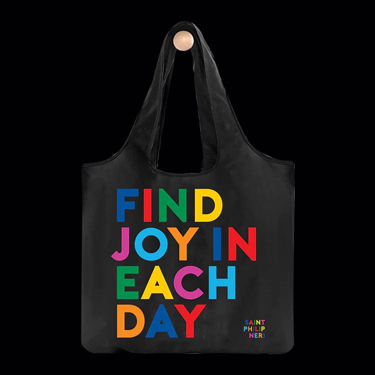 quotable Bags and Luggages Quotable bag- find joy in each day