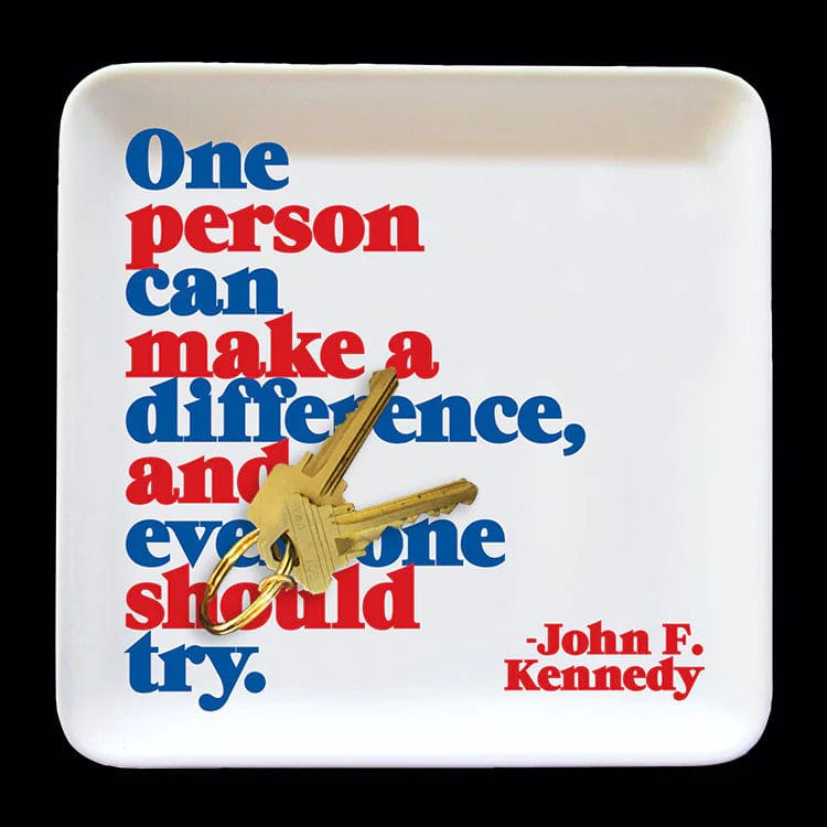 quotable Home & Kitchen Quotable dish- one person can