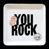 quotable Home & Kitchen Quotable dish- you rock
