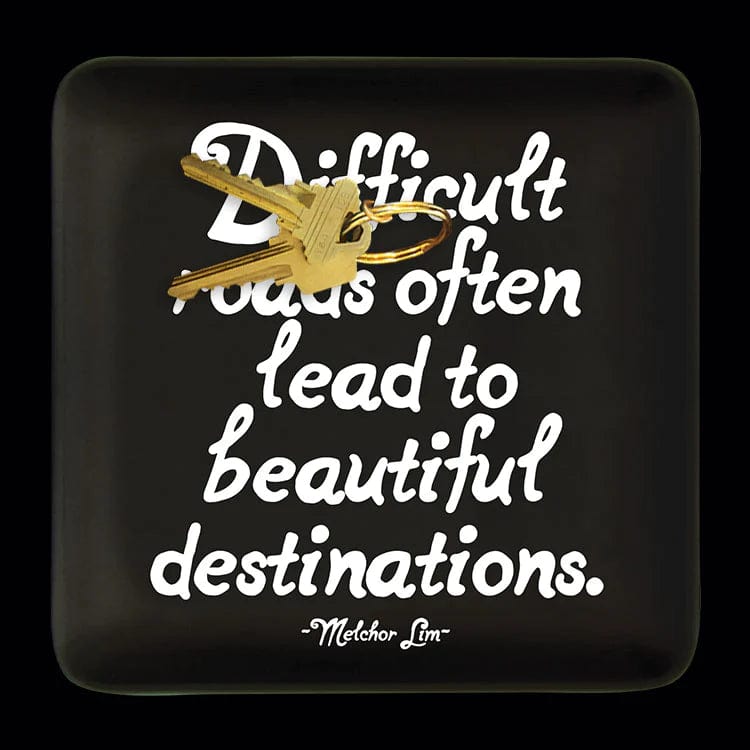 quotable Quotable dish- H difficult roads