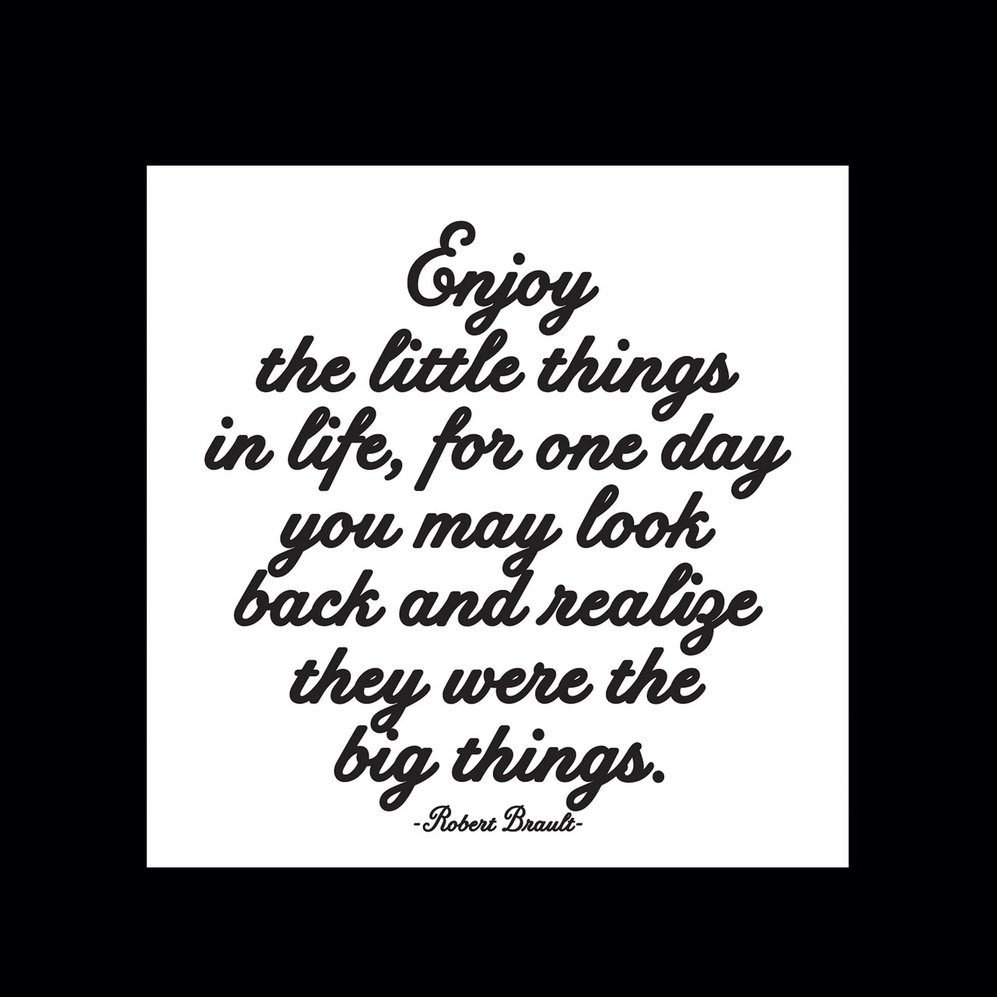 quotable Quotable magnets - enjoy the little things