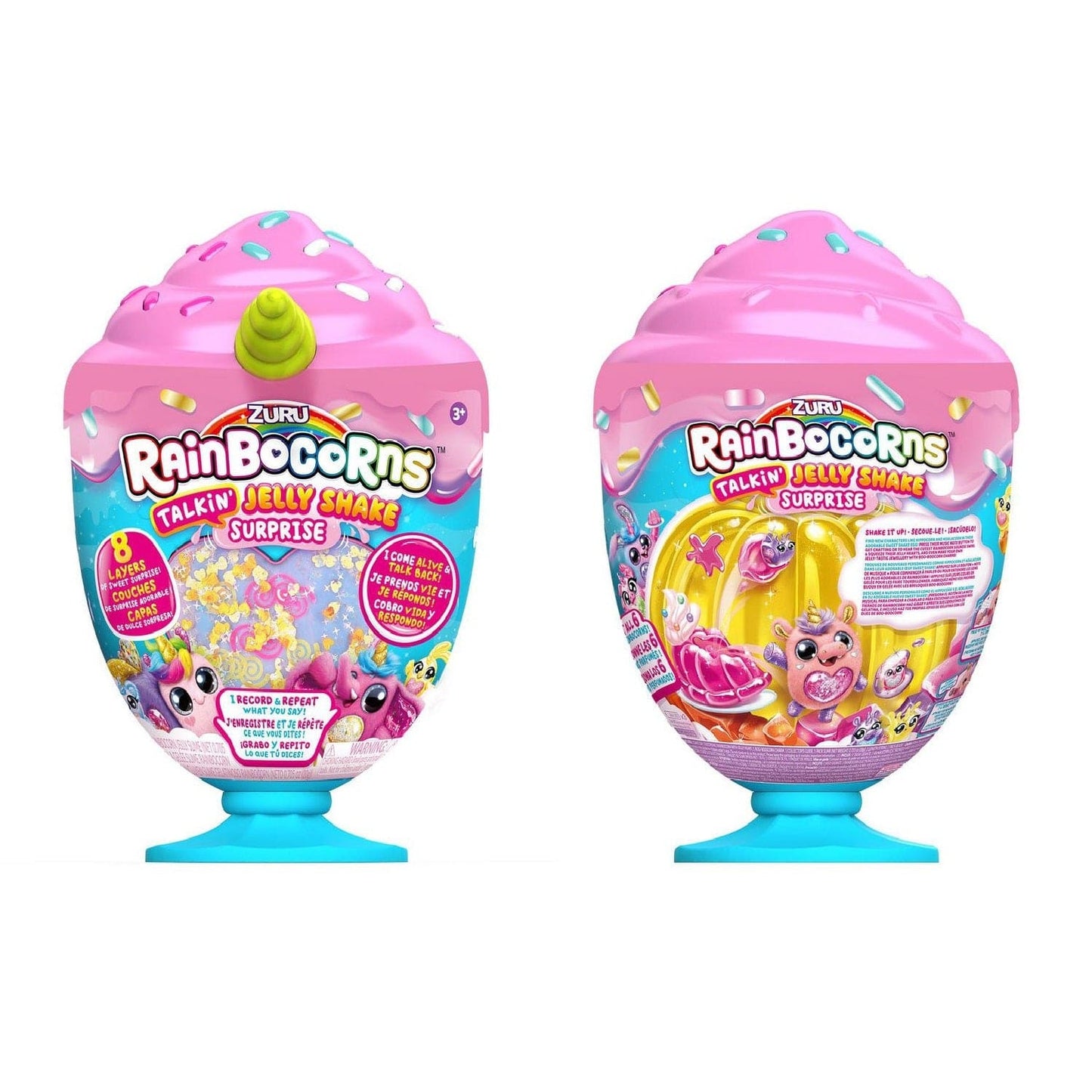Rainbocorns Toys Rainbocorns Sweet Shake Surprise S2 - Talkin' Jelly Shake Surprise