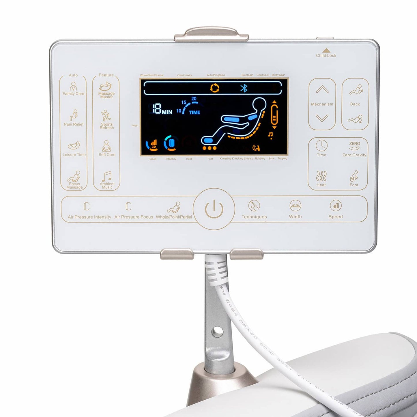 Rotai Appliances Rotai Smart Healthcare Massage Chair Grey