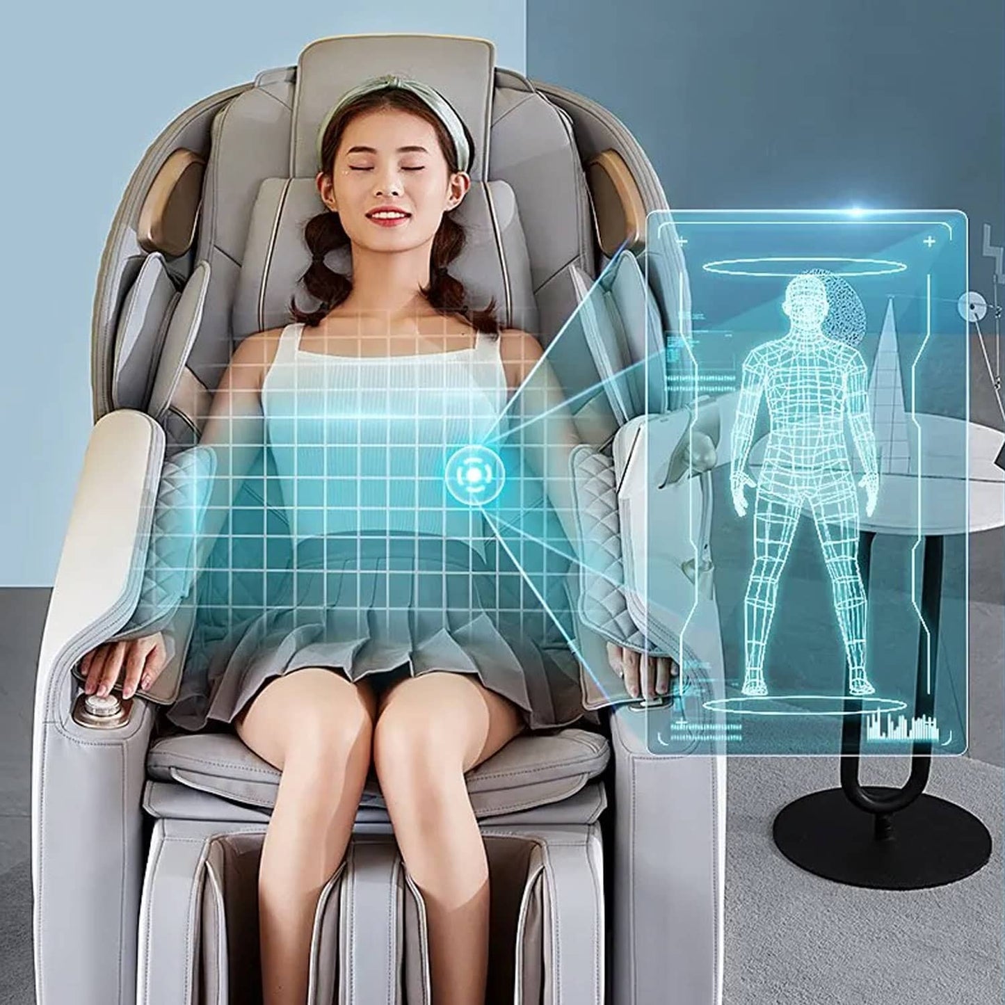 Rotai Appliances Rotai Smart Healthcare Massage Chair Grey