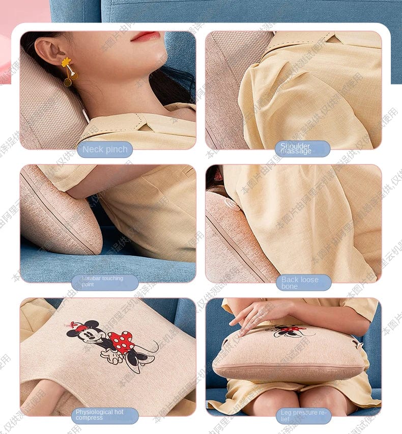 Rotai Beauty Rotai Disney Co-Branded Minnie Massage Pillow